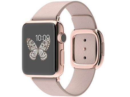 Apple Watch Edition 38mm L�T�C�Y MJ3M2J/A [18K���[�Y�S�[���h�P�[�X/���[�Y�O���C���_���o�b�N��] �̐��i�摜