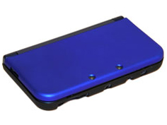New 3DSLL�p���o�[�R�[�g�P�[�X SASP-0297 [�u���[×�u���b�N]