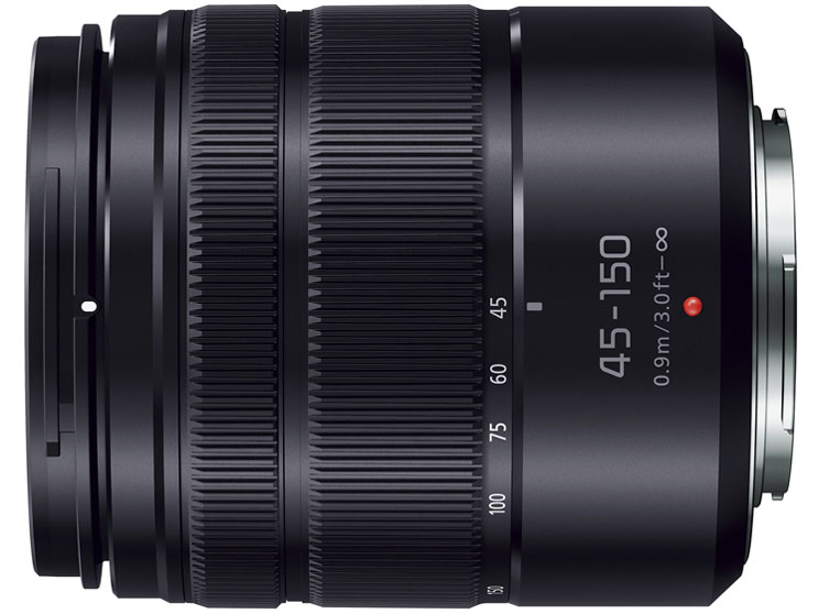 LUMIX G VARIO 45-150mm/F4.0-5.6 ASPH./MEGA O.I.S. H-FS45150-KA [�u���b�N]
