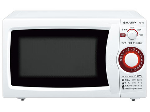 S104 ⭐ SHARP 電子レンジ 60Hz専用 RE-T2-W6 15年製 電子レンジ RE-T2-W6：シャープ