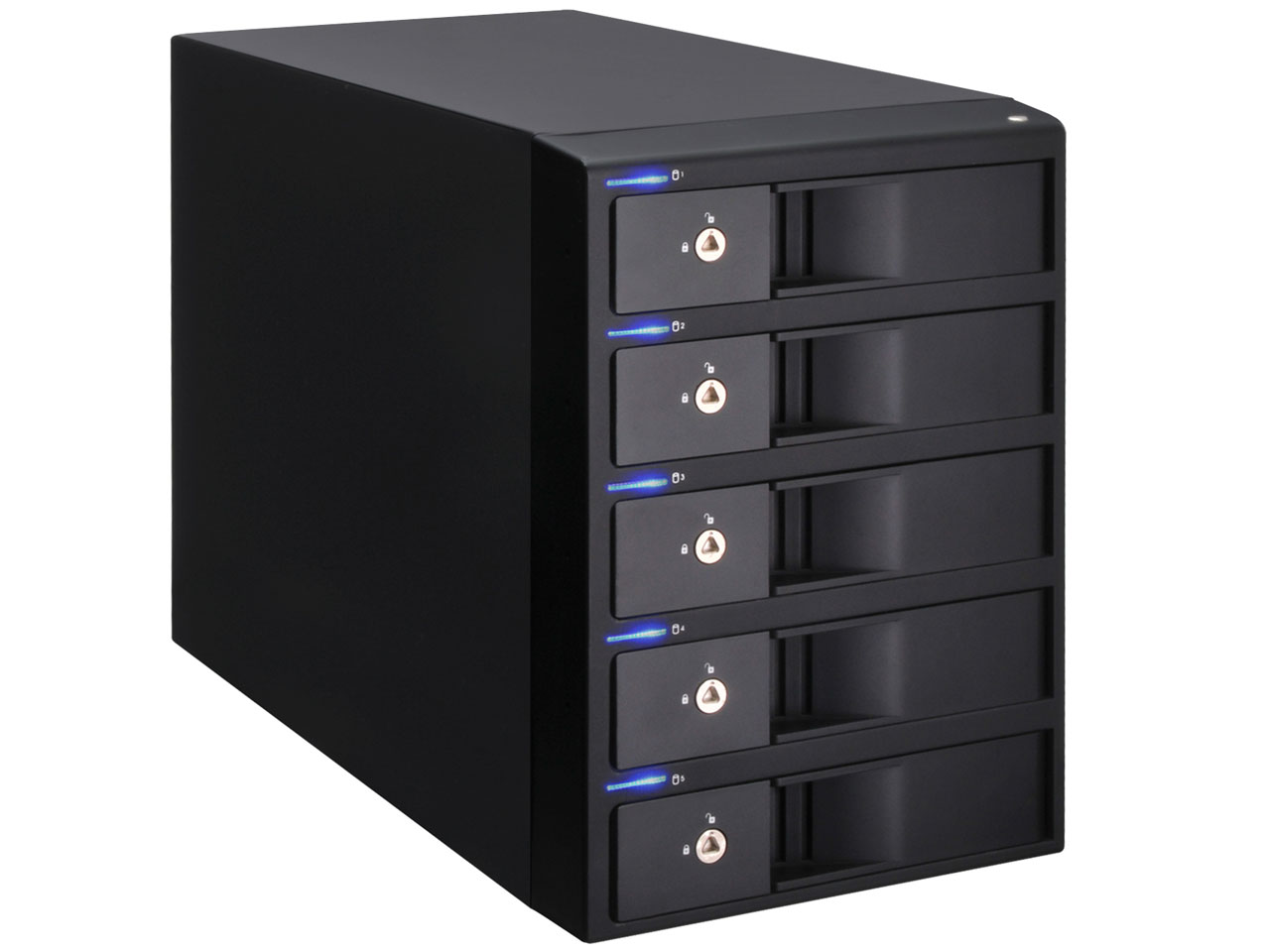 �����̃C���e���W�F���g�r��5Bay USB3.0+eSATA�R���{ Ver.2 CRIB535EU3V2 �̐��i�摜