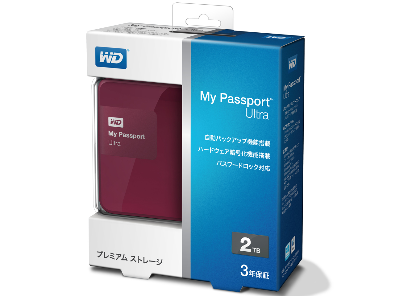 My Passport Ultra WDBBKD0020BBY [���C���h�x���[]