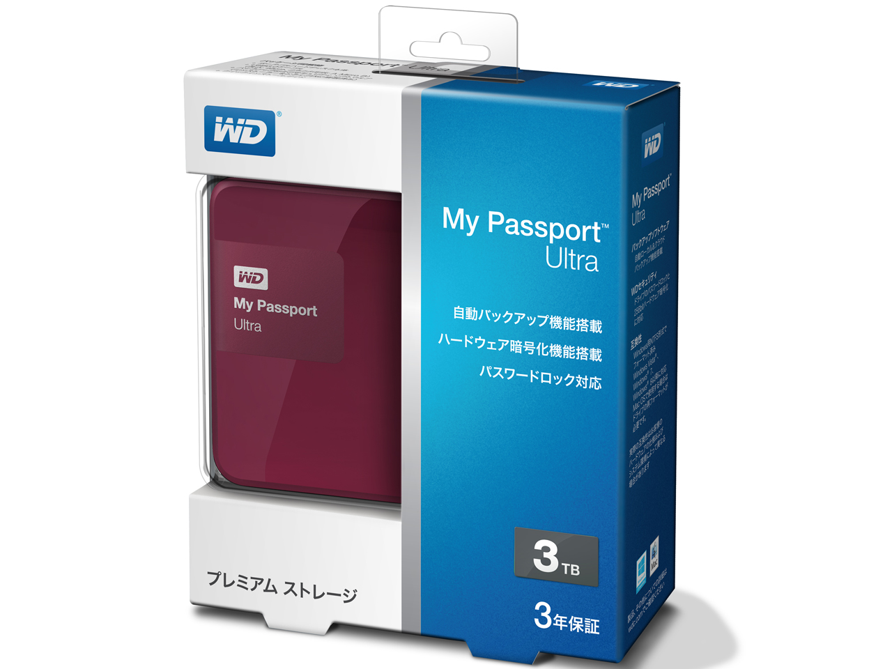 My Passport Ultra WDBBKD0030BBY [���C���h�x���[]