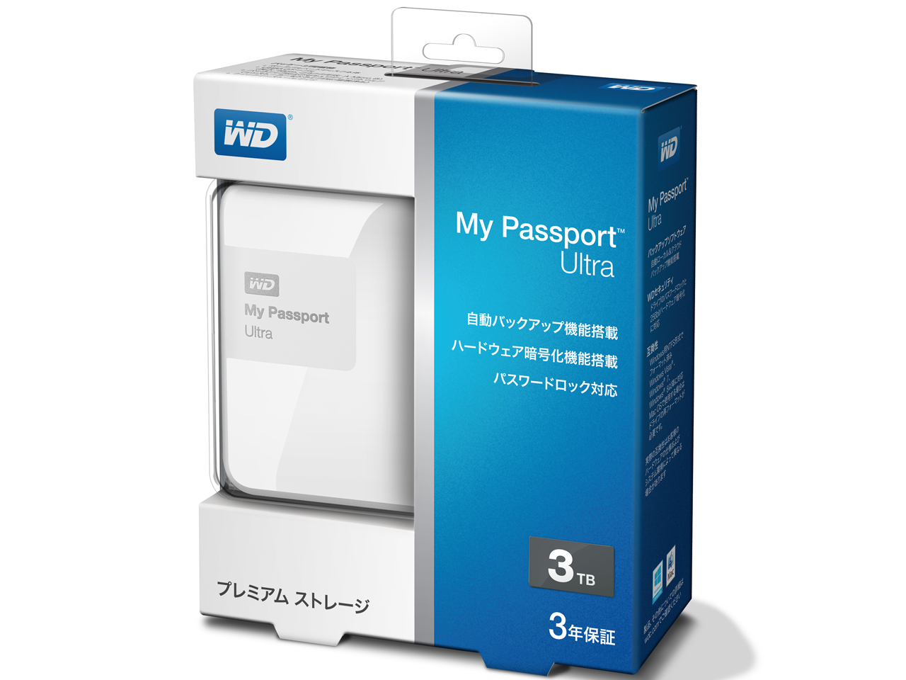My Passport Ultra WDBBKD0030BWT [�u�����A���g�z���C�g]