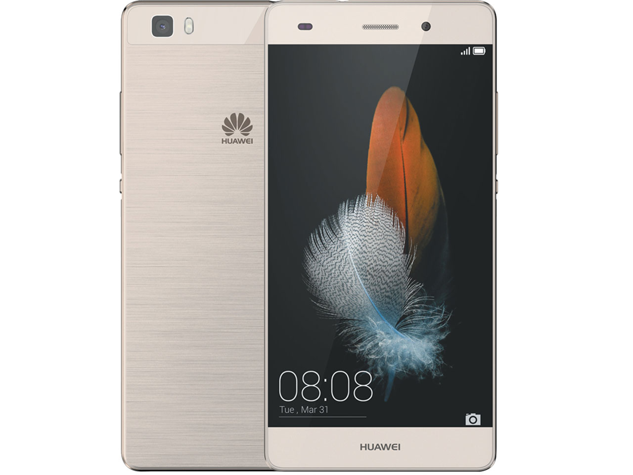 HUAWEI P8lite SIM�t���[ [�S�[���h] �̐��i�摜