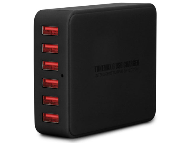 TUNEMAX 6USB CHARGER TUN-IP-200086 [�u���b�N] �̐��i�摜