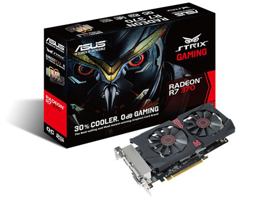 STRIX-R7370-DC2OC-2GD5-GAMING [PCIExp 2GB] �̐��i�摜