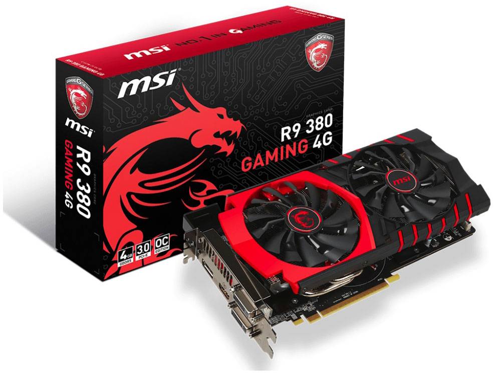 R9 380 GAMING 4G [PCIExp 4GB] �̐��i�摜