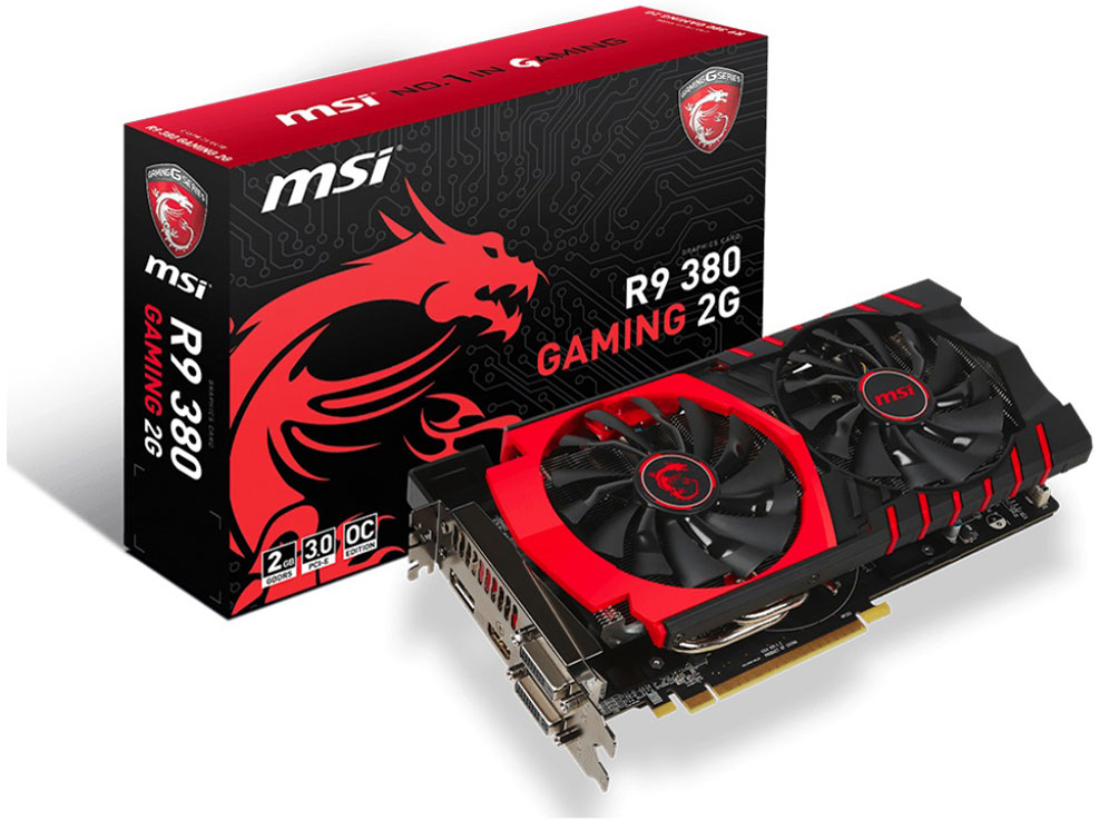 R9 380 GAMING 2G [PCIExp 2GB] �̐��i�摜