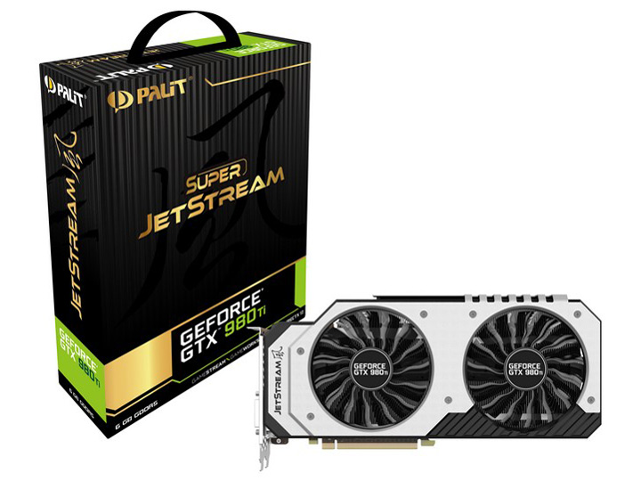 GeForce GTX 980 Ti Super JetStream (6144MB GDDR5) NE5X98TH15JB-2000J [PCIExp 6GB] �h�X�p��Web���胂�f�� �̐��i�摜