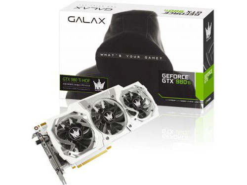 GALAX GF PGTX980TI/6GD5 HOF [PCIExp 6GB] �̐��i�摜