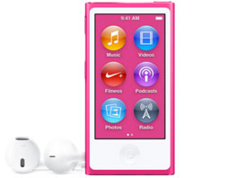 【美品】Apple iPod nano 7世代 ピンク Refurbished Apple iPod Nano 7th Generation 16GB Hot Pink
