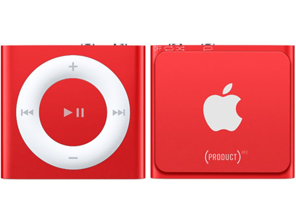 iPod shuffle (PRODUCT) RED MKML2J/A [2GB ���b�h] �̐��i�摜