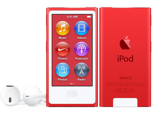 iPod nano (PRODUCT) RED MKN72J/A [16GB ���b�h] �̐��i�摜