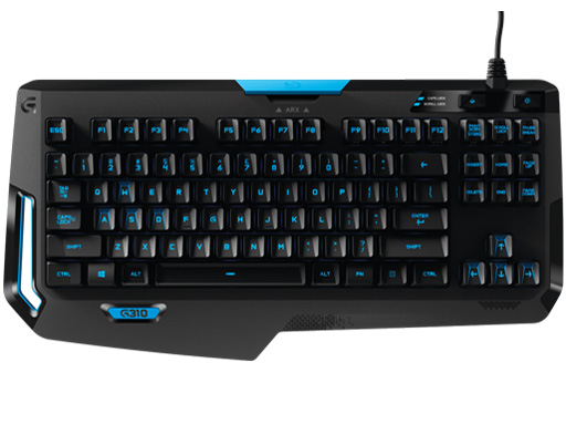 G310 Compact Mechanical Gaming Keyboard [�u���b�N] �̐��i�摜