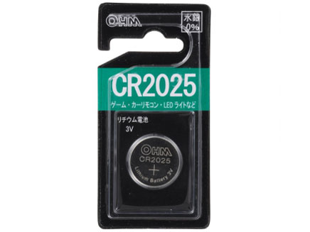 ���`�E���R�C���d�r 1�p�b�N BT-BCR2025 �̐��i�摜