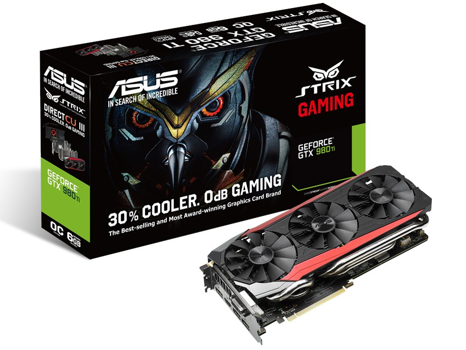 STRIX-GTX980TI-DC3OC-6GD5-GAMING [PCIExp 6GB] �̐��i�摜