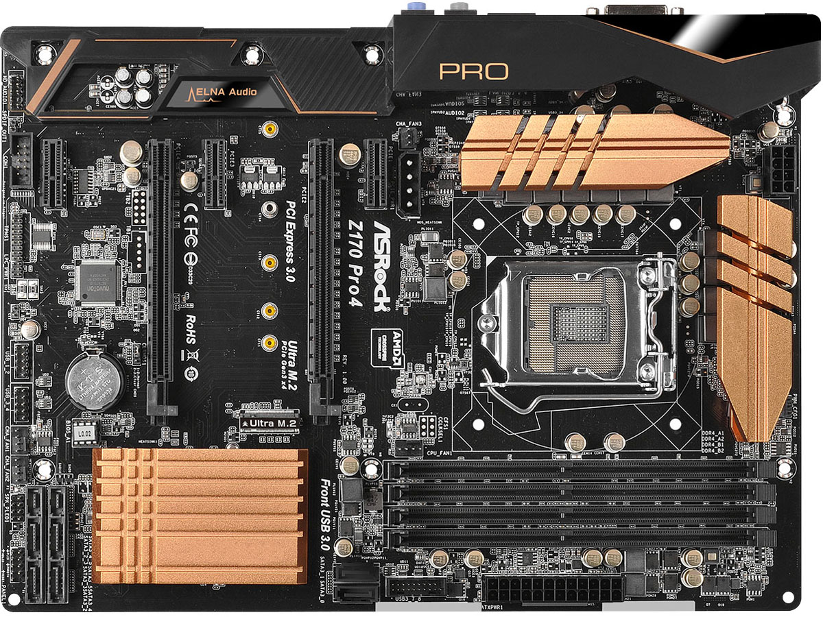 Asrock z170 pro4 обзор