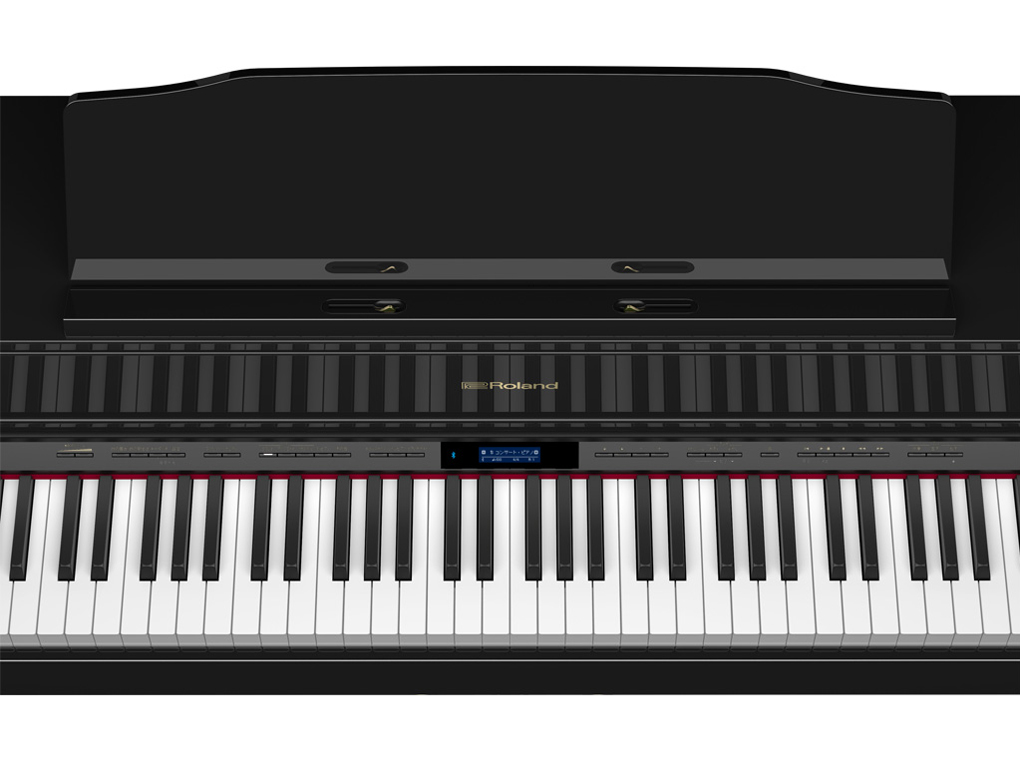 価格 Com 本体 部分アップ1 Roland Piano Digital Hp605 Pes 黒塗鏡面艶出し塗装仕上げ の製品画像