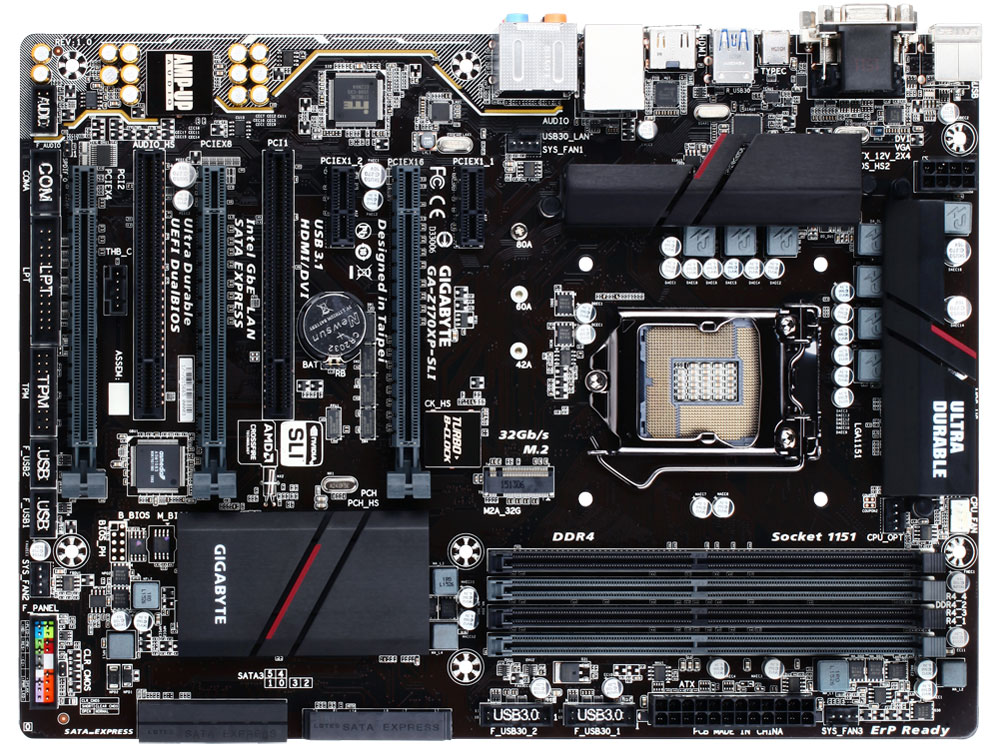 GA-Z170XP-SLI [Rev.1.0] �̐��i�摜