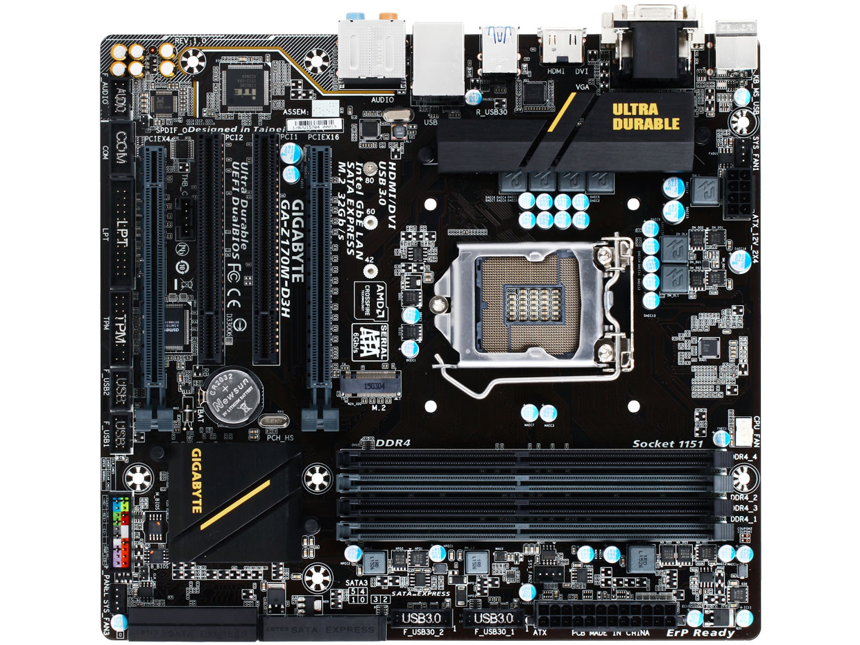 GA-Z170M-D3H [Rev.1.0] �̐��i�摜