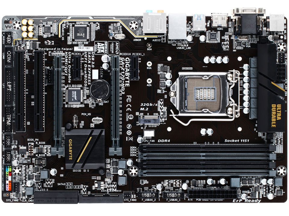 GA-Z170-HD3 [Rev.1.0] �̐��i�摜