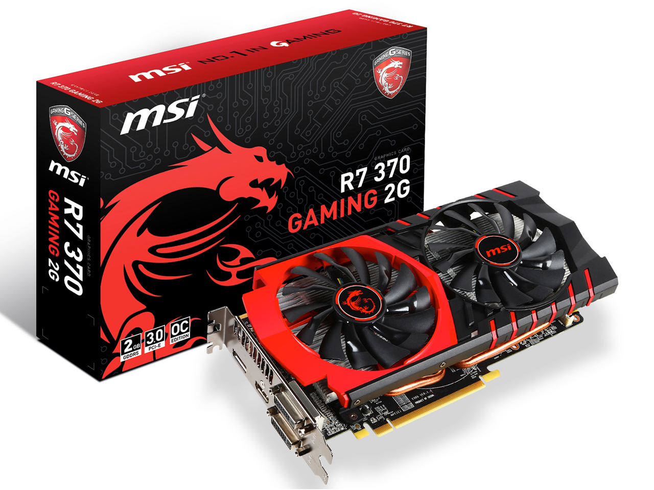 R7 370 GAMING 2G [PCIExp 2GB] �̐��i�摜