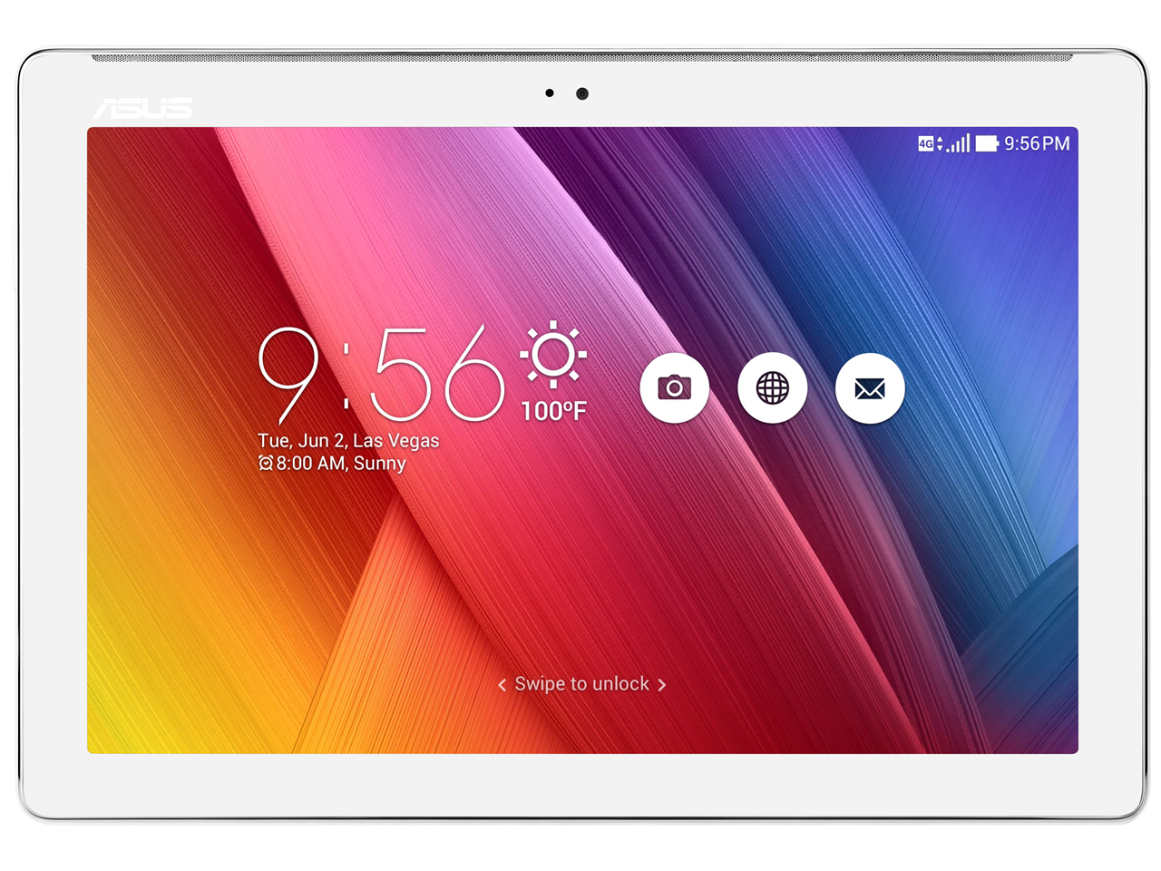 ASUS ZenPad 10 Z300CL-WH16 SIM�t���[ [�z���C�g]