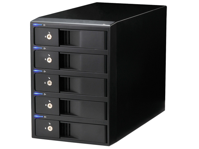 �����̏W���Z��5Bay SATA6G USB3.0&eSATA Ver.2 CRSJ535EU3S6G2 �̐��i�摜