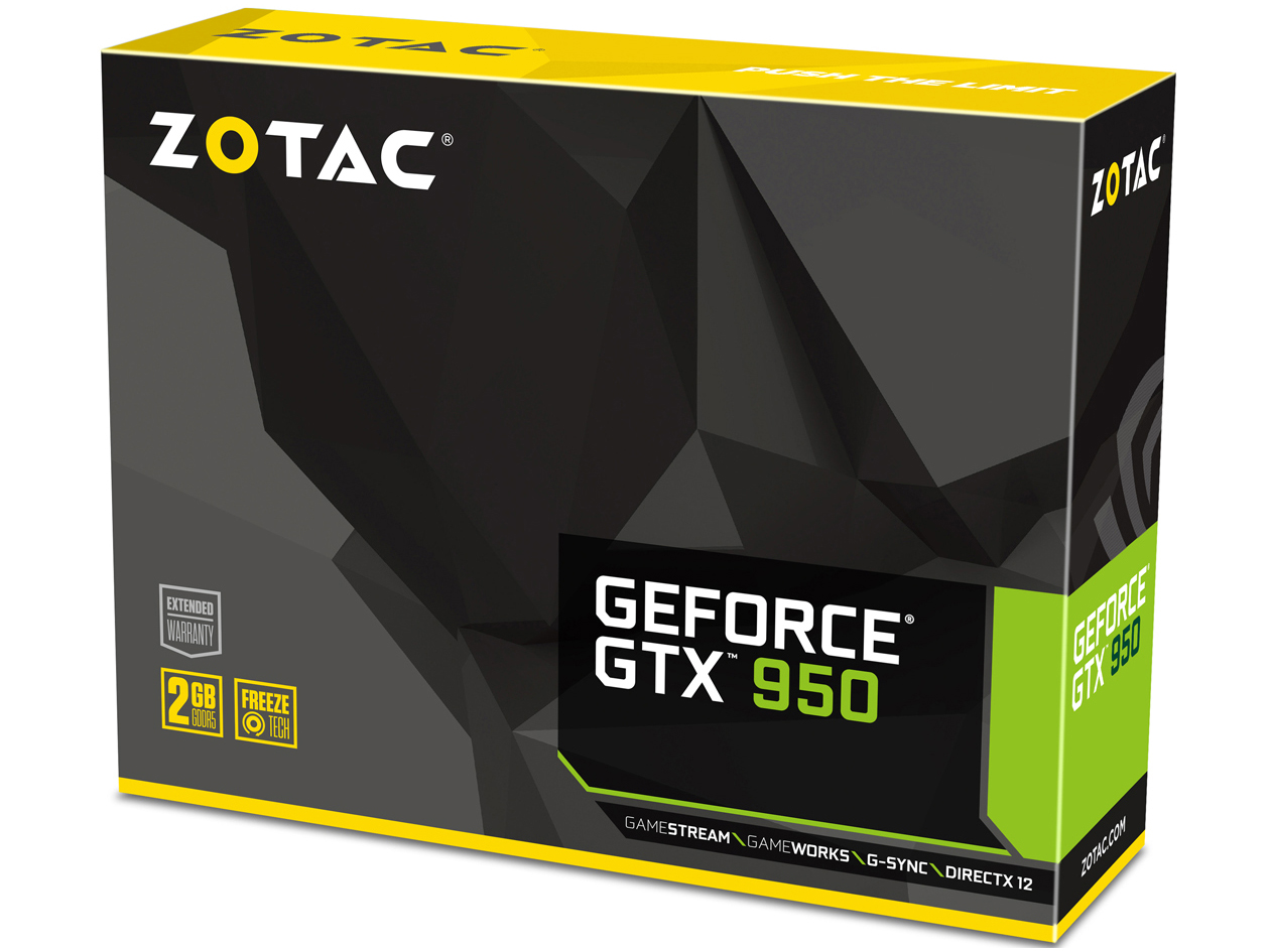 ZOTAC GeForce GTX 950 OC ZT-90602-10M [PCIExp 2GB]
