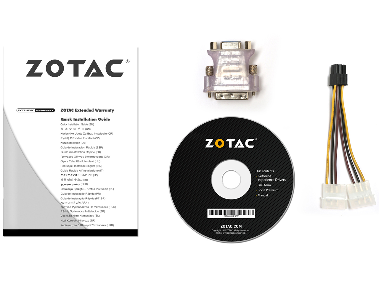 ZOTAC GeForce GTX 950 AMP�I Edition ZT-90603-10M [PCIExp 2GB]