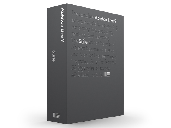 Ableton Live 9 Suite UG from Intro/LE �̐��i�摜