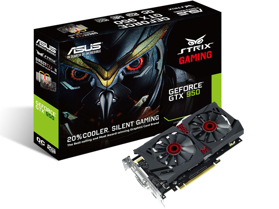 STRIX-GTX950-DC2OC-2GD5-GAMING [PCIExp 2GB] �̐��i�摜