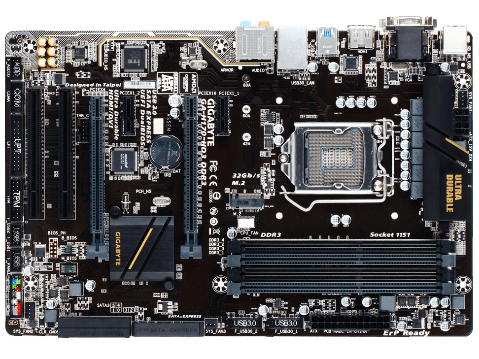 GA-H170-HD3 DDR3 [Rev.1.0] �̐��i�摜