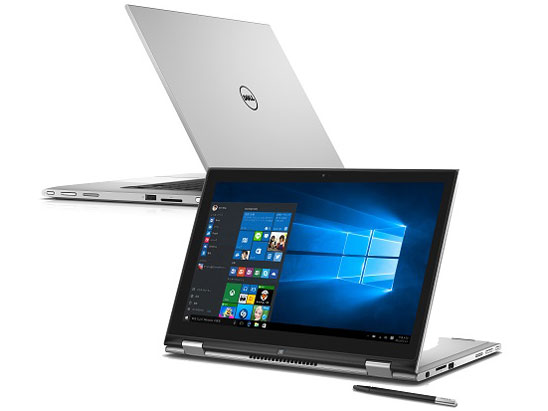 価格 Com Inspiron 13 7000シリーズ 2 In 1 価格 Com限定 プラチナ フルhdタッチパネル Core I7 5500u 256gb Ssd Windows10搭載モデル の製品画像