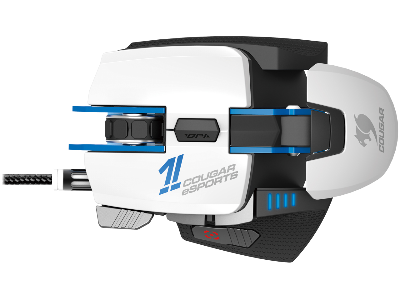 COUGAR 700M e-sports Limited Edition CGR-WLMW-700 [�z���C�g&�u���[]