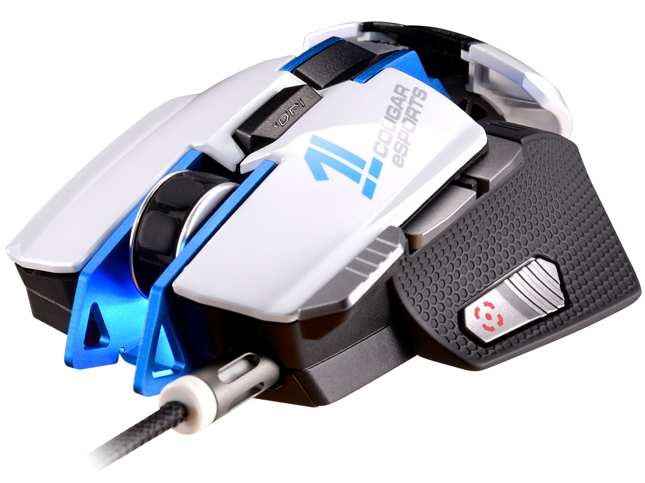 COUGAR 700M e-sports Limited Edition CGR-WLMW-700 [�z���C�g&�u���[]