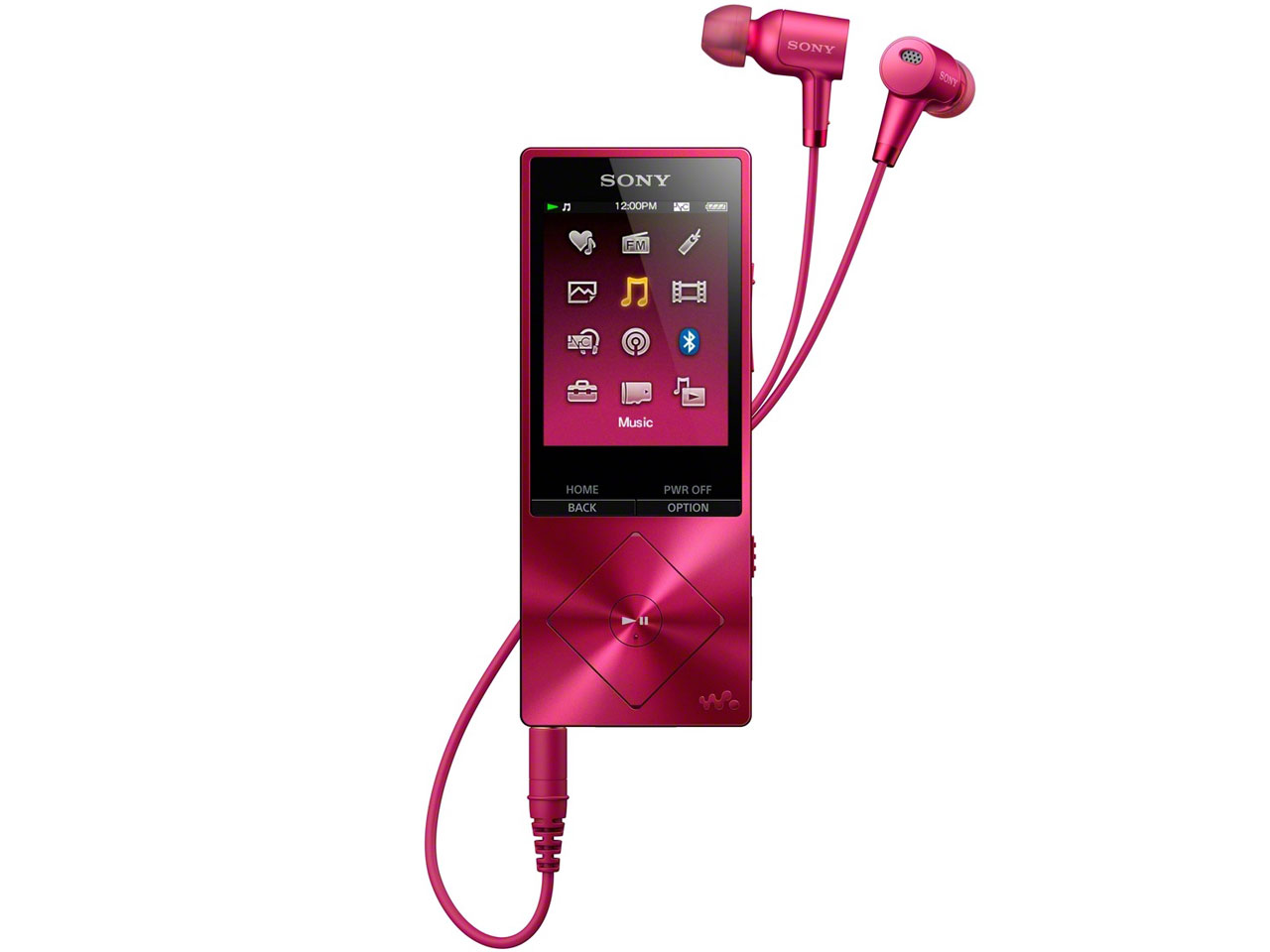 NW-A25HN (P) [16GB �{���h�[�s���N] �̐��i�摜