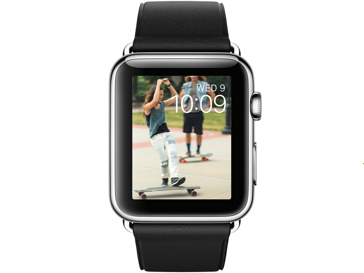 Apple Watch 38mm MLE62J/A [�u���b�N�N���V�b�N�o�b�N��] �̐��i�摜