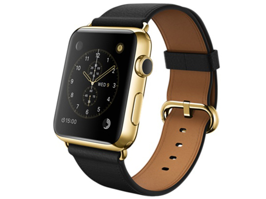 Apple Watch Edition 42mm MLFH2J/A [18K�C�G���[�S�[���h�P�[�X/�u���b�N�N���V�b�N�o�b�N��] �̐��i�摜