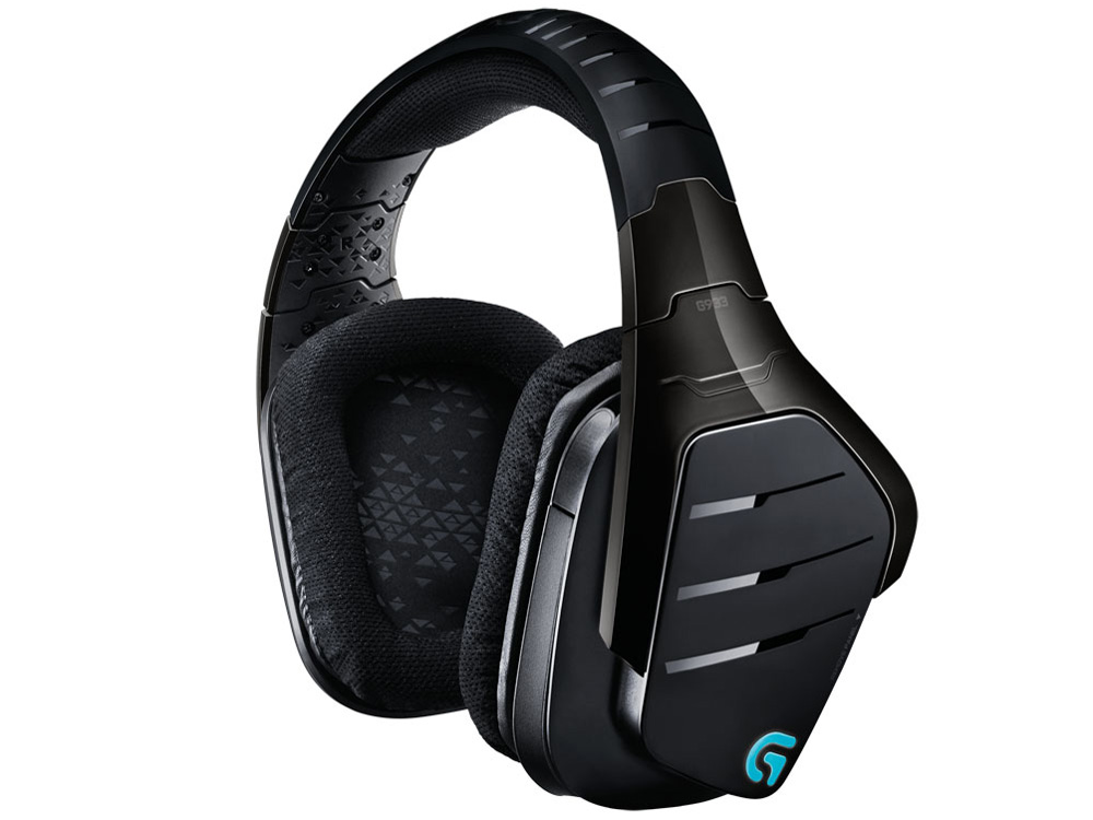 Logicool G933 Wireless 7.1 Surround Sound Gaming Headset [�u���b�N]
