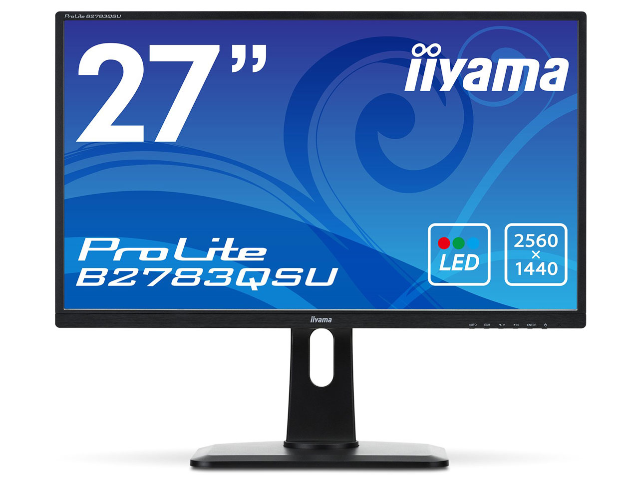 ProLite B2783QSU B2783QSU-B1 [27�C���` �}�[�x���u���b�N] �̐��i�摜