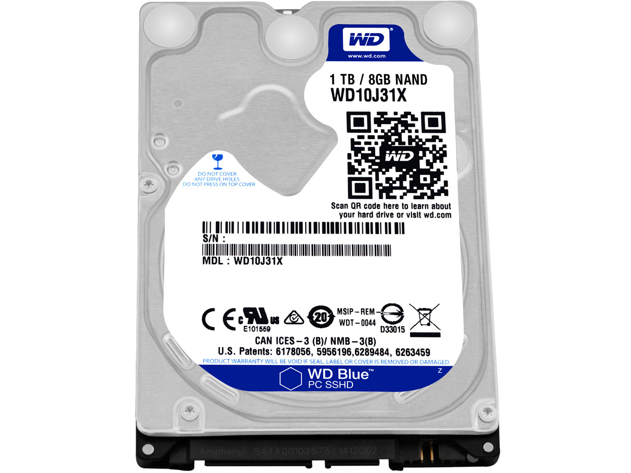WD10J31X [1TB 9.5mm] �̐��i�摜