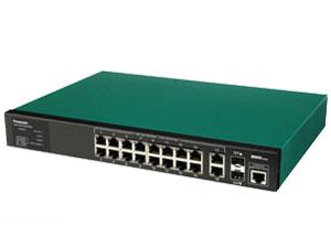 Switch-M16eGLPWR+ PN28168 [�O���[��/�u���b�N] �̐��i�摜