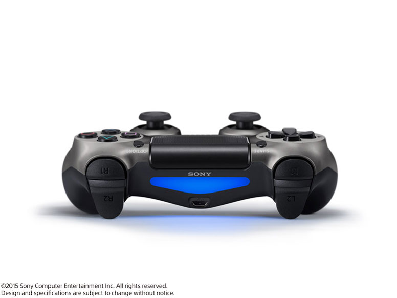 ���C�����X�R���g���[���[(DUALSHOCK 4) CUH-ZCT1J 08 [�X�`�[���E�u���b�N]