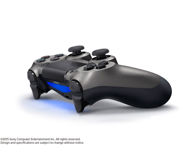 ���C�����X�R���g���[���[(DUALSHOCK 4) CUH-ZCT1J 08 [�X�`�[���E�u���b�N]