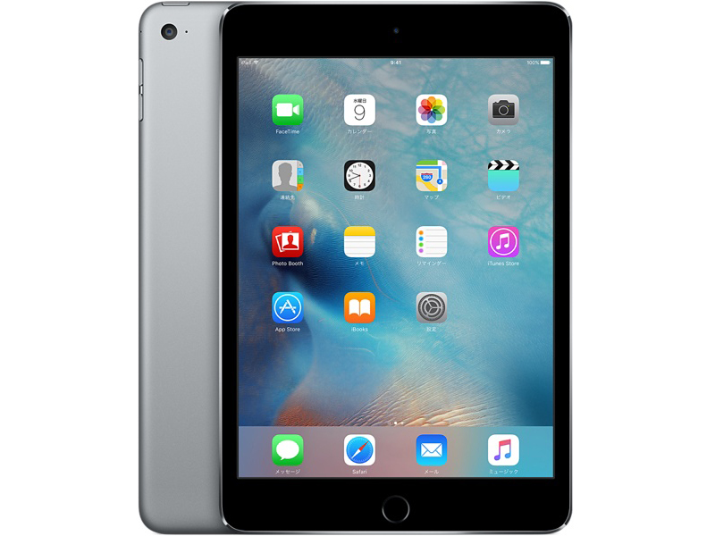 iPad mini 4 Wi-Fi+Cellular 64GB MK722J/A SIMフリー [スペースグレイ 