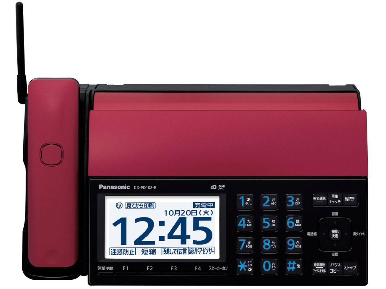 ���������� KX-PD102DL-R [�{���h�[���b�h]