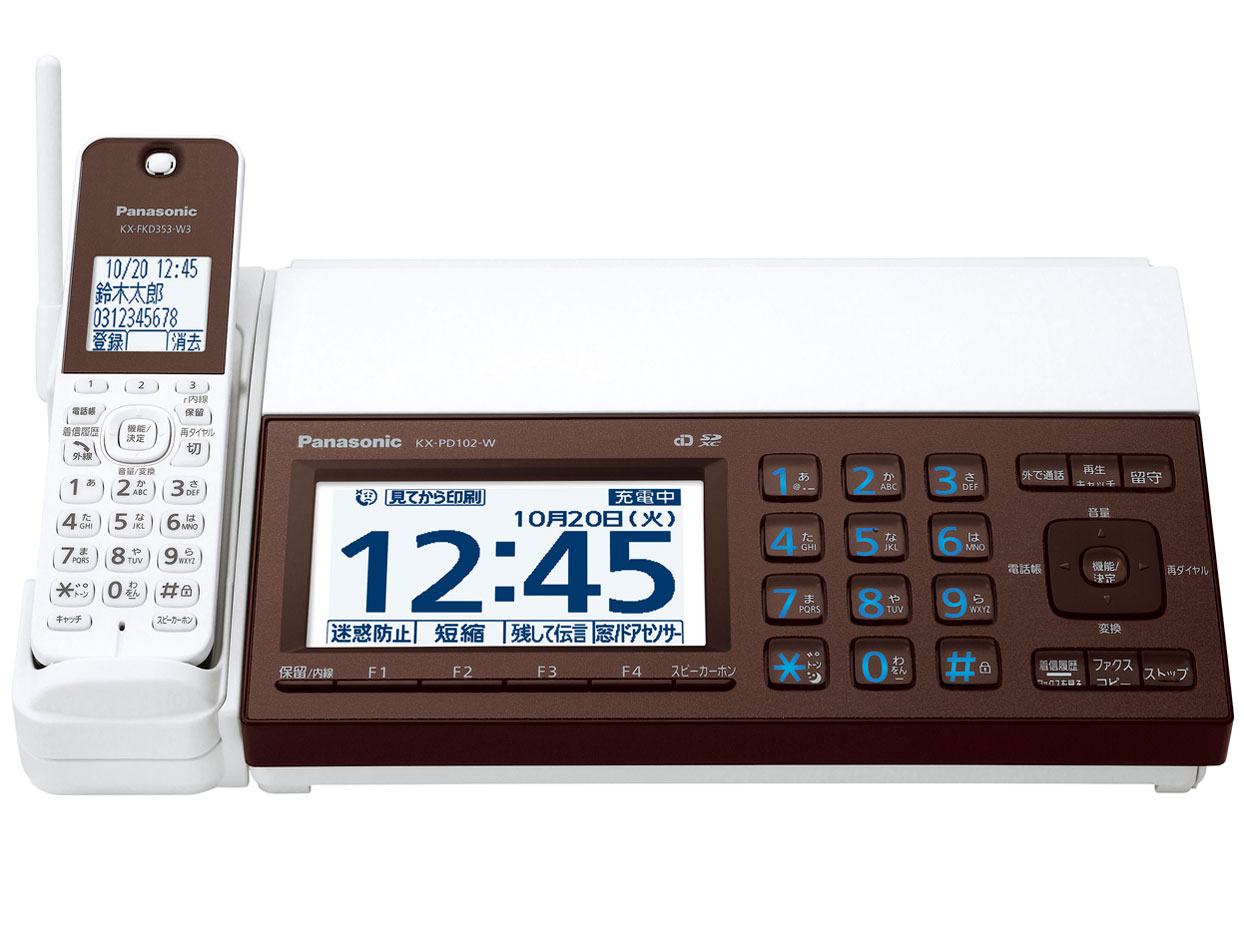 ���������� KX-PD102D-W [�s�A�m�z���C�g]