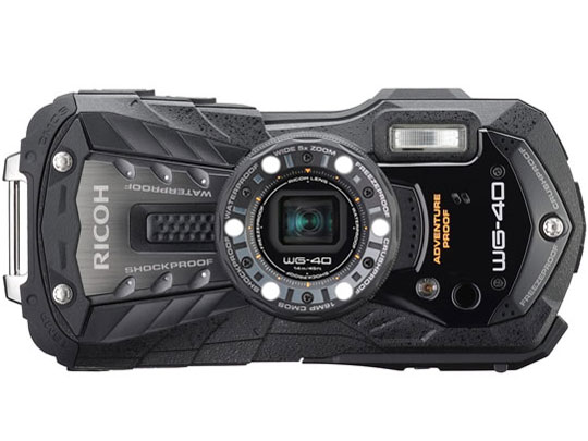 RICOH WG-40 [�u���b�N] �̐��i�摜